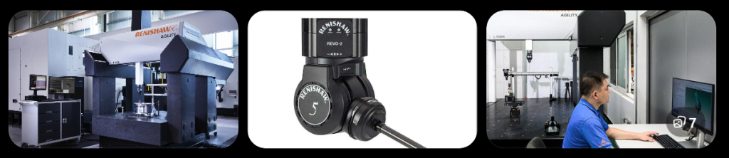 Renishaw AGILITY CMM และ REVO-2 5-Axis Probe ระบบวัดชิ้นงานความแม่นยำสูง โดย PTSC